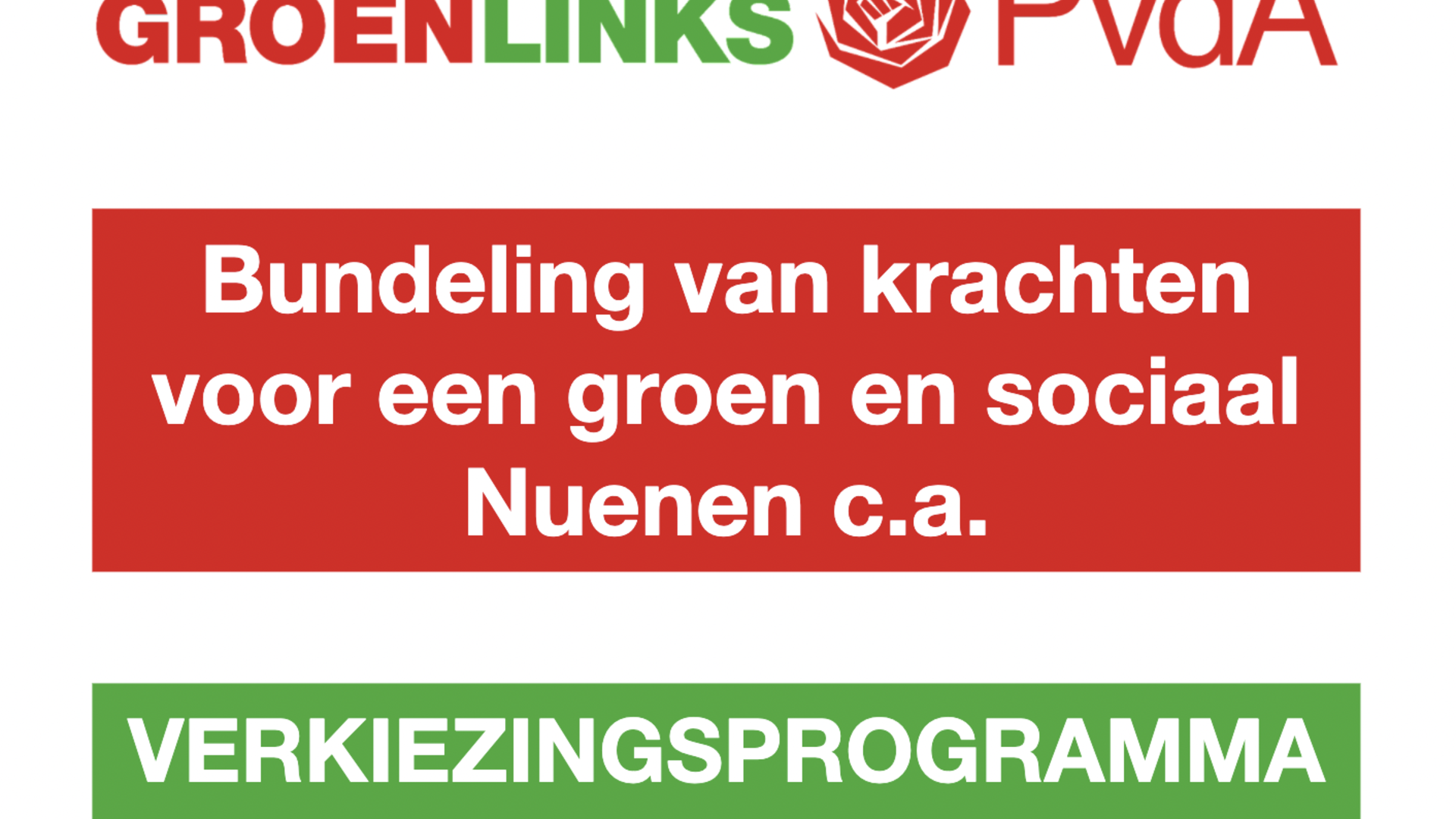 Verkiezingsprogramma